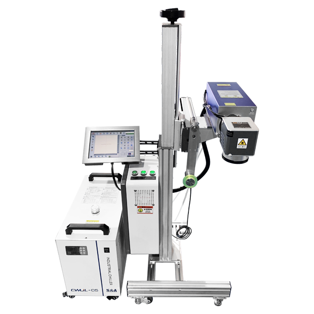 UV-fliegendes Lasermarkierungssystem