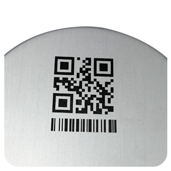 Barcode-QRcode-Datenmatrixcode-Faserlaser-Codemaschine